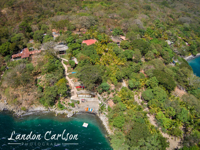 Aerial Photography of Hotel in Nicaragua
